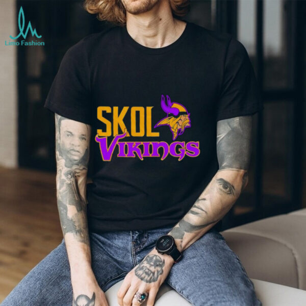 Skol Vikings Football Team Logo shirt