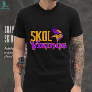 Skol Vikings Football Team Logo shirt
