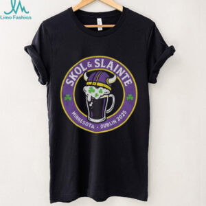 Skol and Sláinte Minnesota Vikings x Dublin 2025 shirt