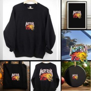 Skull Angry Runs 2025 Nfl Tour Shirt
