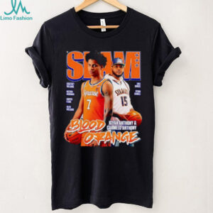 Slam Magazine Blood Orange Kiyan Anthony Carmelo Anthony Syracuse Basketball shirt