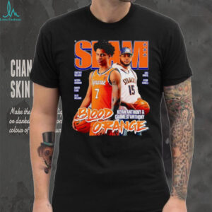 Slam Magazine Blood Orange Kiyan Anthony Carmelo Anthony Syracuse Basketball shirt