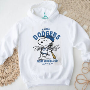Snoopy Dodgers Shohei Ohtani Baseball Shirt