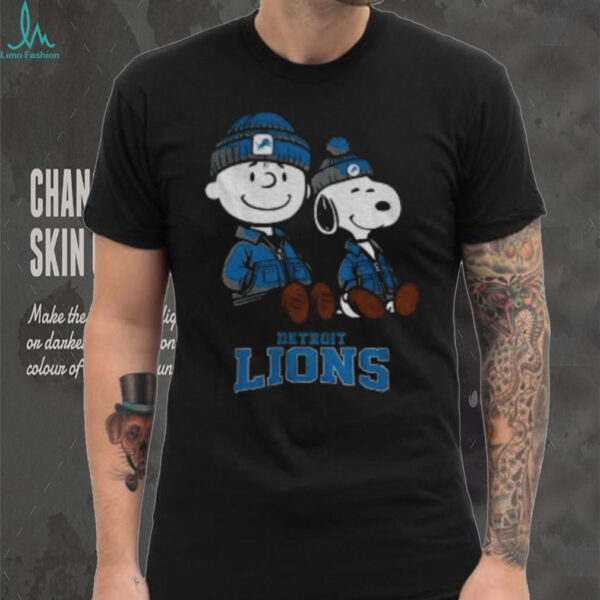 Snoopy Peanuts Detroit Lions best friend newest shirt