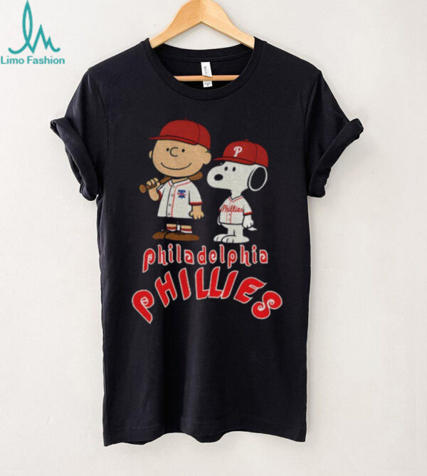 Snoopy and Charlie Brown Philadelphia Phillies MLB Baseball Champions shirt