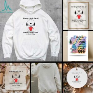Snoopy sending a little love to anyone in need of some kindness today shirt