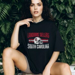 South Carolina Gamecocks Football LaNorris Sellers helmet hero shirt