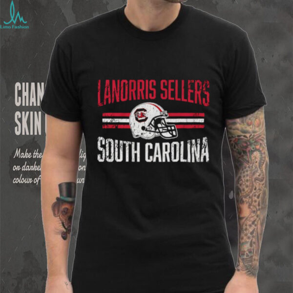 South Carolina Gamecocks Football LaNorris Sellers helmet hero shirt