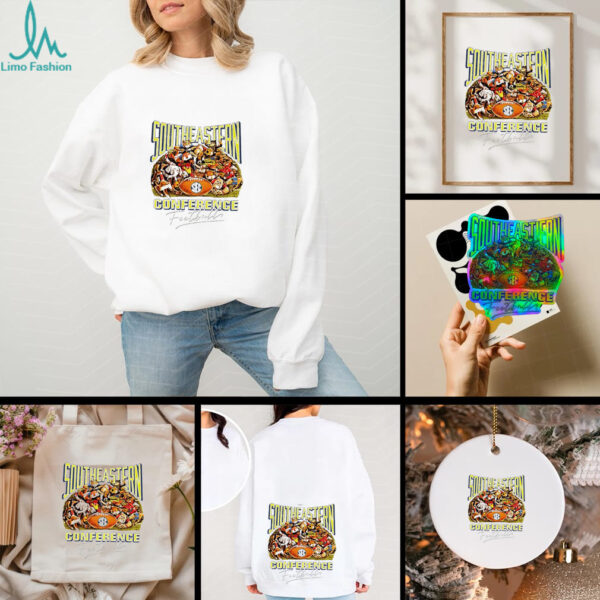 Southeastern Conference football SEC fall mascots shirt
