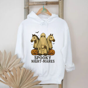 Spooky Night Mares Funny Ghost Horse Halloween shirt