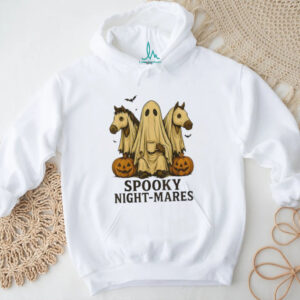 Spooky Night Mares Funny Ghost Horse Halloween shirt