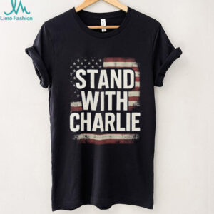 Stand with Charlie Kirk freedom isn’t free prove me wrong turning point USA shirt