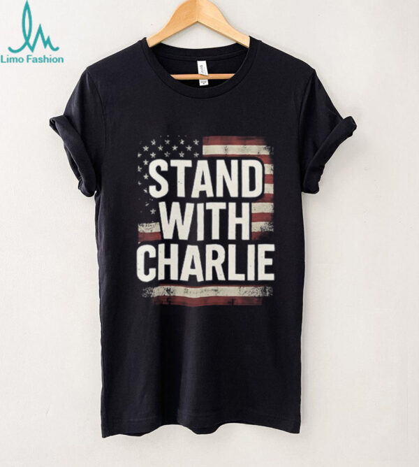 Stand with Charlie Kirk freedom isn’t free prove me wrong turning point USA shirt