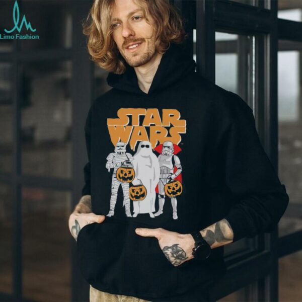 Star Wars Trio Costumes Halloween Logo Tee