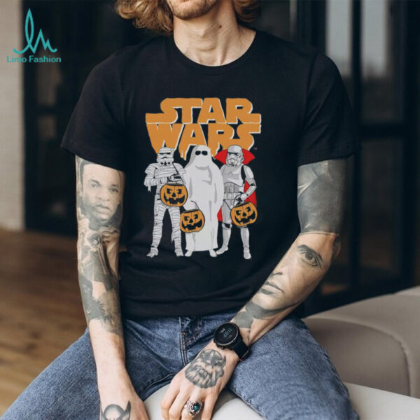 Star Wars Trio Costumes Halloween Logo Tee