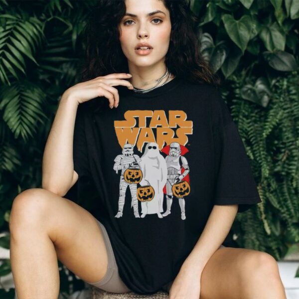 Star Wars Trio Costumes Halloween Logo Tee