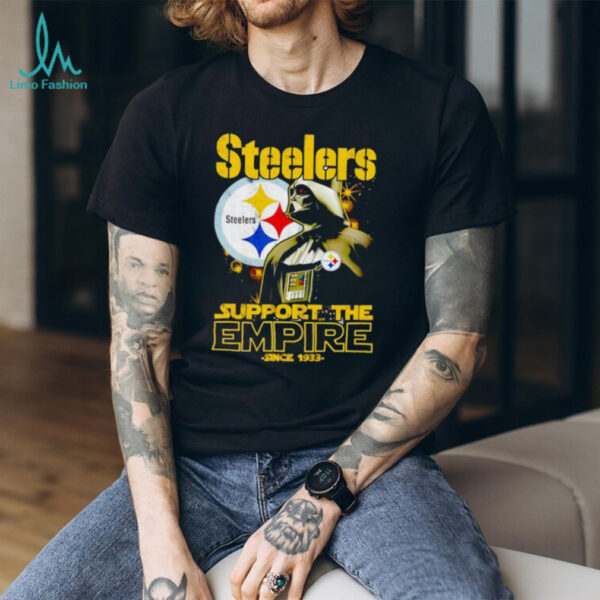 Star Wars x Pittsburgh Steelers support the empire since 1933 shirt