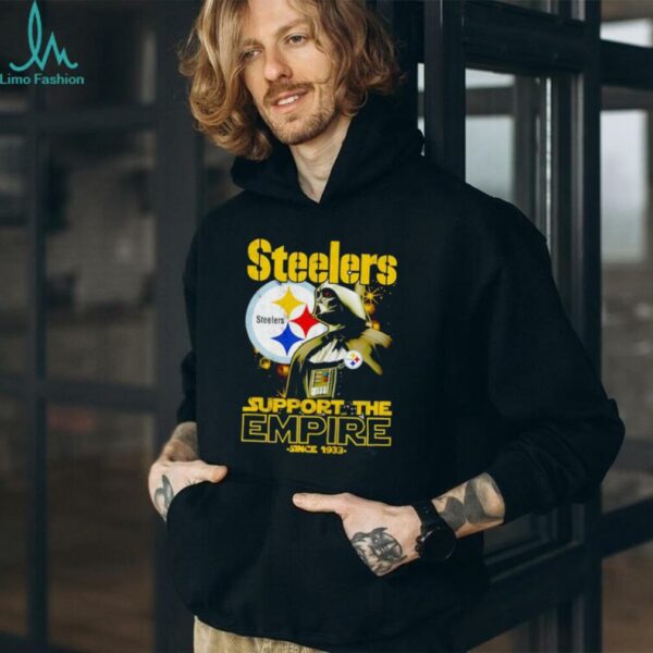 Star Wars x Pittsburgh Steelers support the empire since 1933 shirt
