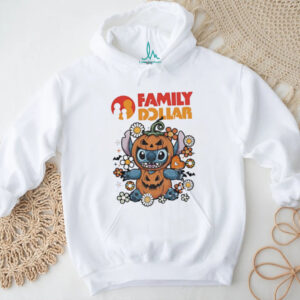 Stitch Halloween with Family Dollar shirt