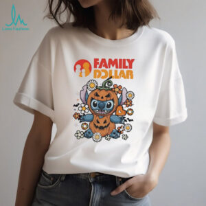 Stitch Halloween with Family Dollar shirt