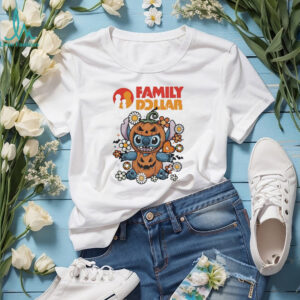 Stitch Halloween with Family Dollar shirt