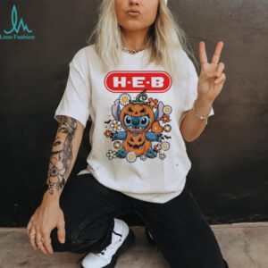 Stitch Halloween with HEB logo shirt
