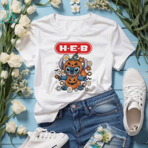 Stitch Halloween with HEB logo shirt