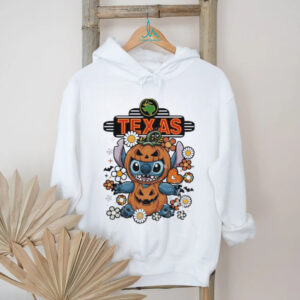 Stitch Halloween with Texas logo shirt