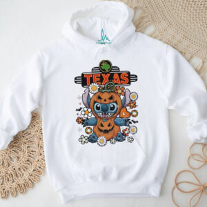 Stitch Halloween with Texas logo shirt
