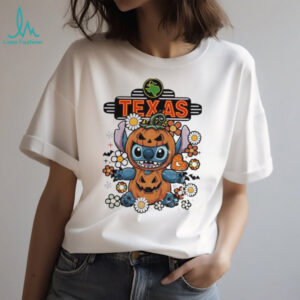 Stitch Halloween with Texas logo shirt
