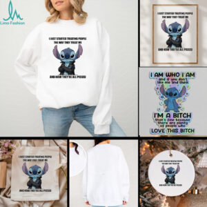 Stitch I just started treating people the way they treat me and now theyre all pissed t shirt