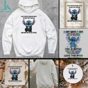 Stitch I just started treating people the way they treat me and now theyre all pissed t shirt