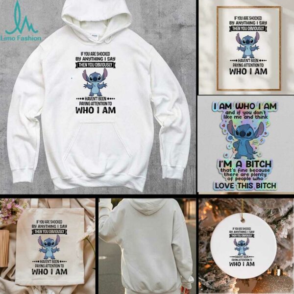 Stitch Im so old I remember one bathroom for the whole family a phone on the wall no internet and a TV t shirt