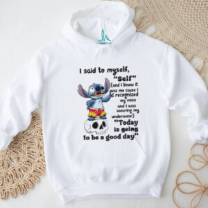 Stitch Skull I said to myself self and I knew it was me cause I recognized my voice shirt