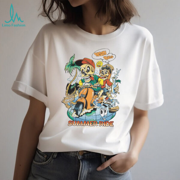Summer Ride Skeleton Crew T Shirt