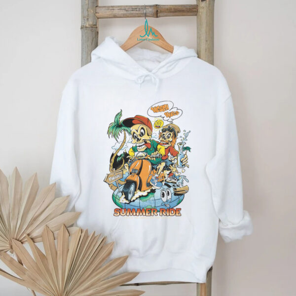 Summer Ride Skeleton Crew T Shirt