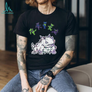 TCU Horned Frogs x Grateful Dead night 2025 bears logo shirt