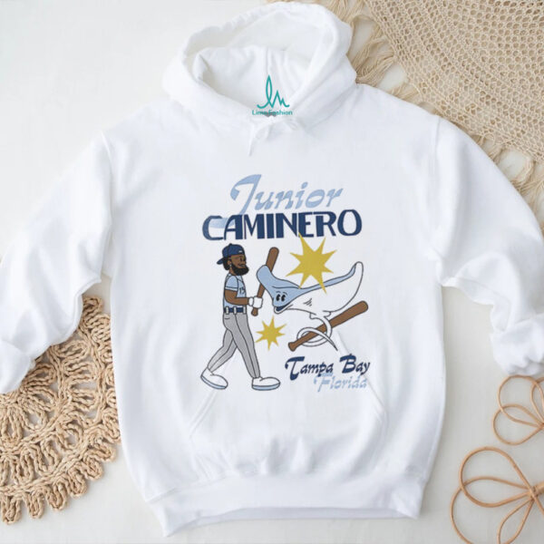 Tampa Bay Rays Junior Caminero summer cartoon shirt