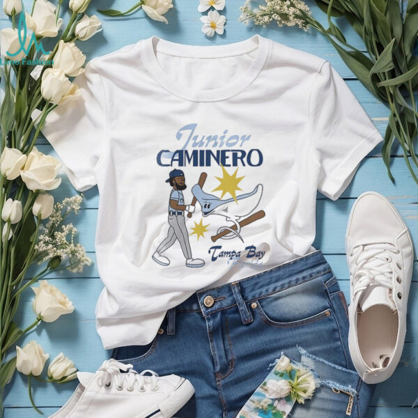 Tampa Bay Rays Junior Caminero summer cartoon shirt