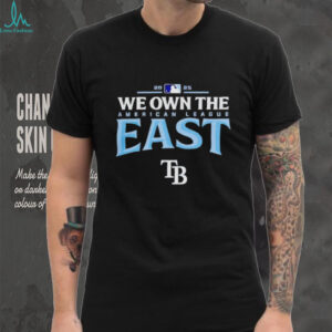 Tampa Bay Rays we own the American league East 2025 MLB division champions shirt