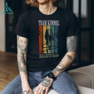 Team Kimmel what happened to Freedom of Speech vintage shirt