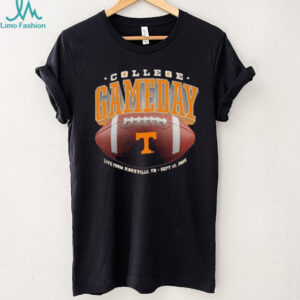 Tennessee Volunteers Live From Knoxville Tn Sept 13 2025 College Gameday shirt