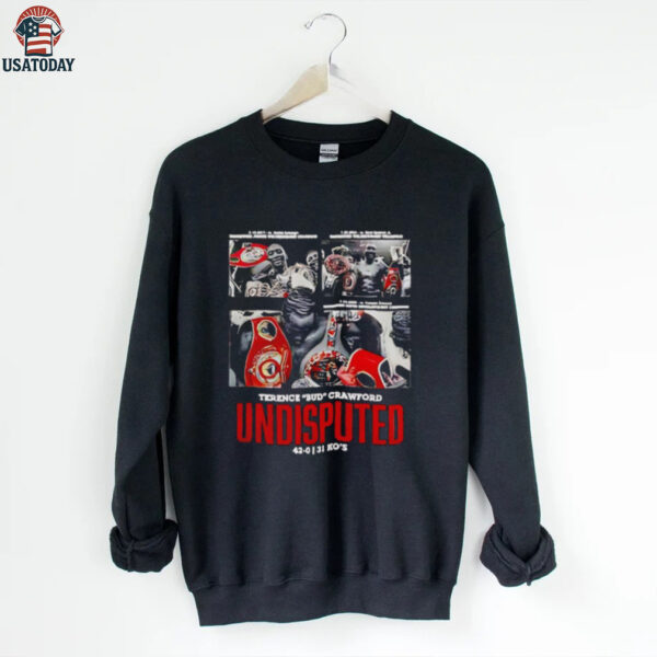 Terence Bud Crawford Undisputed Roots of Fight 42 0 record and 31 KOs shirt