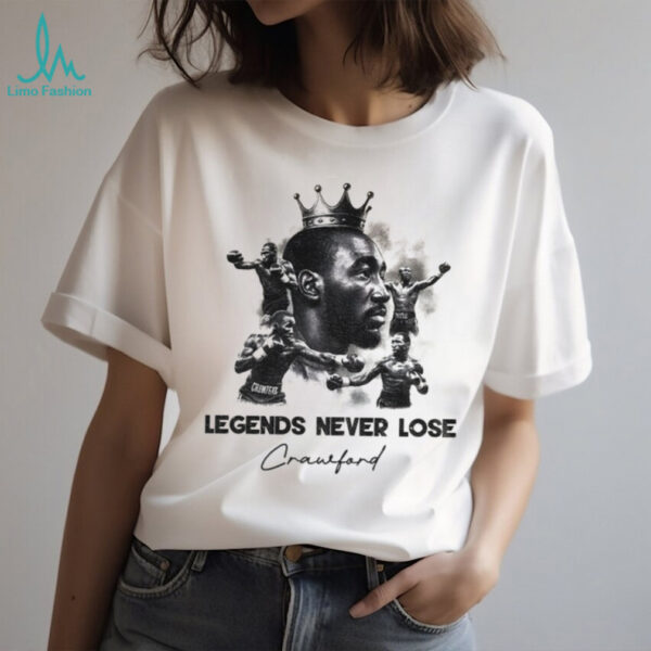 Terence Crawford Bud boxing Legends Never Lose Las Vegas 2025 graphic shirt