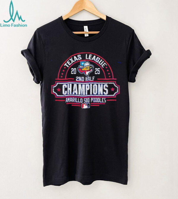 Texas League Amarillo Sod Poodles 2025 2nd Half Champions Playoff shirt
