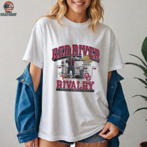 Texas Longhorns vs Oklahoma Sooners Red River Rivalry Cotton Bowl Stadium shirt