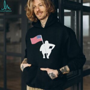 The Caddie Network America Lightweight USA Flag Shirt