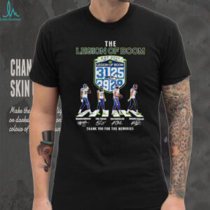 The Legion Of Boom abbey road est 2011 signatures shirt