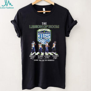 The Legion Of Boom abbey road est 2011 signatures shirt