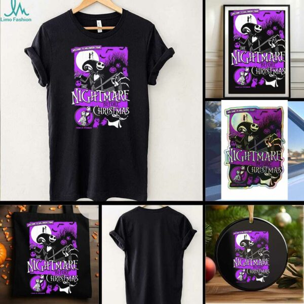 The Nightmare Before Christmas Welcome To Halloween Town Shirt